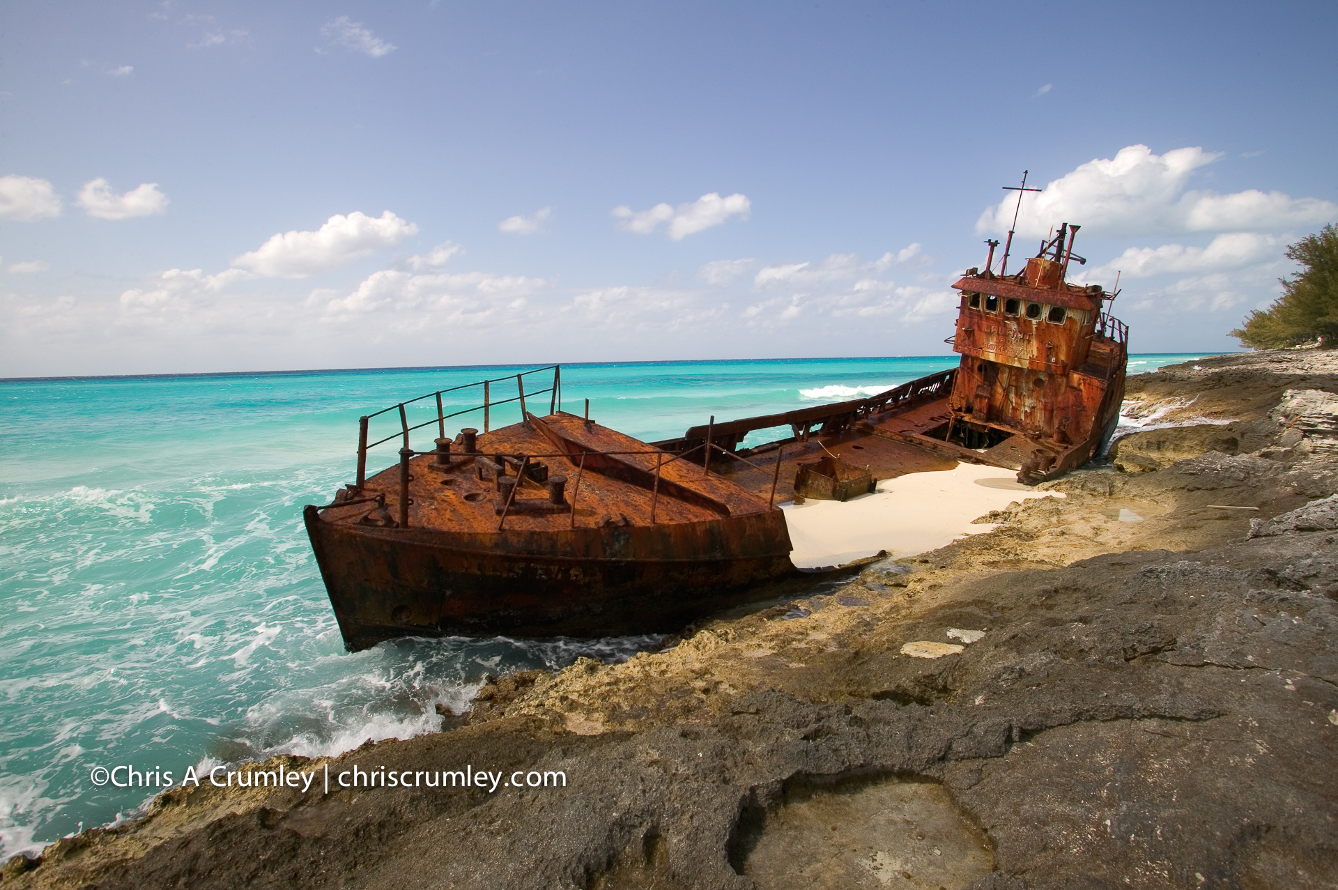 Bimini Shipwreck - The Galant Lady, Belize