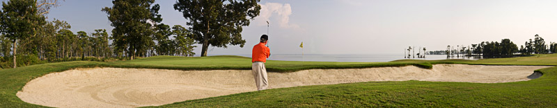 Golfing Panorama