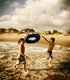 Boys on Sandbridge Beach, Virginia Beach, VA 
