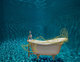 Mermaid and Bathtub Underwater 
