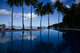 Palau Pacific Resort Pool; early morning 