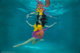 Underwater Fashion; Yellow-Gold/Hot-Pink Theme 