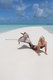 Sandbar at Saddle Cay, Exuma Cays, Bahamas Islands 