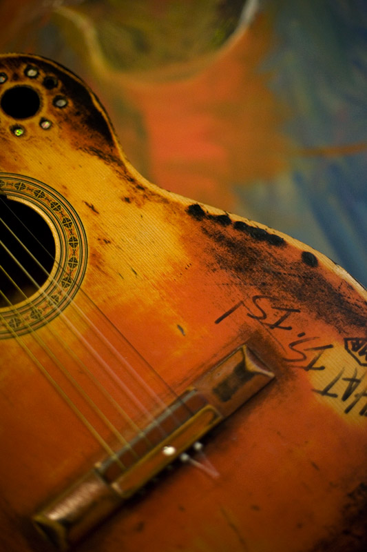 Guitar with a history