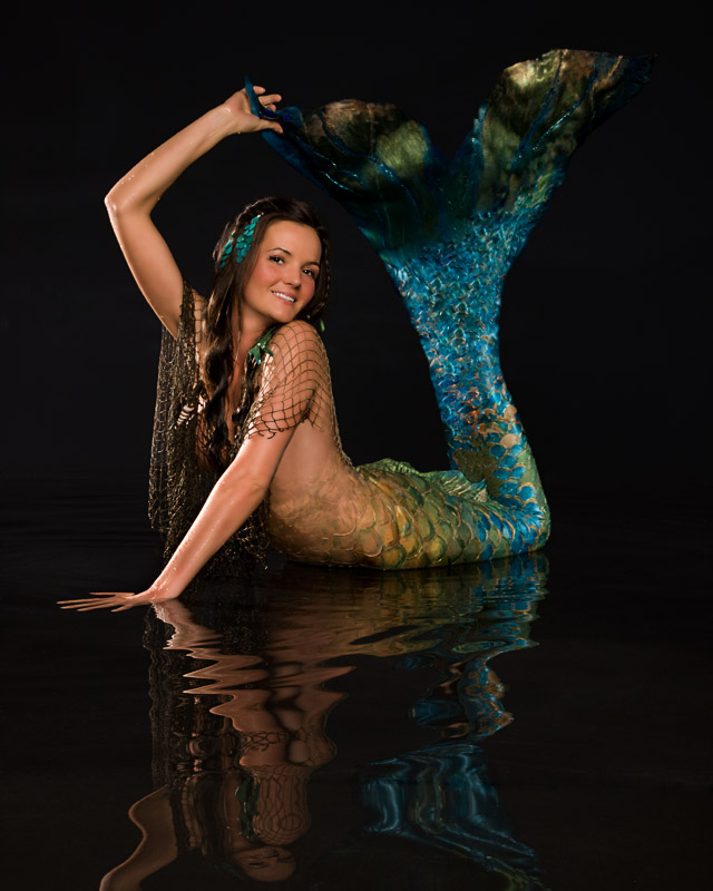 Mermaid in the Reflection Pool again.