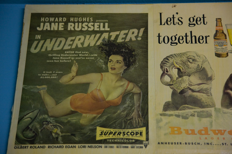 Underwater with Jane Russell; Howard Hughes Producer