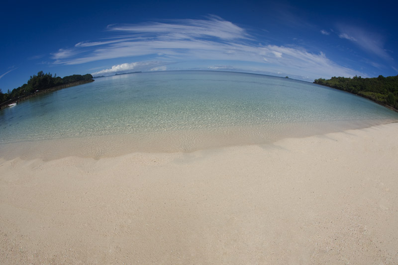 Palau Pacific Resort Beach (Fisheye) 