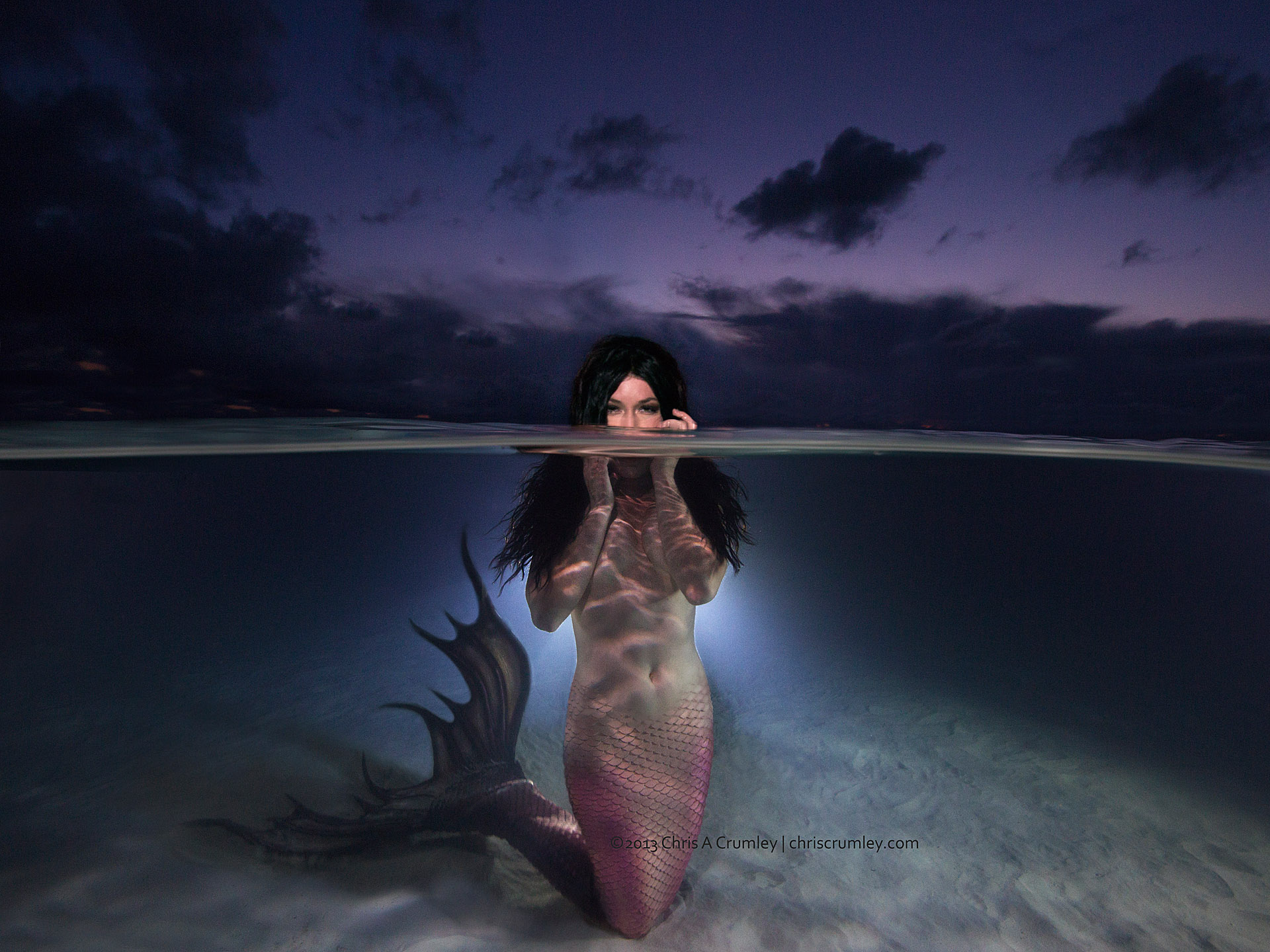 Under/Over Mermaid After Dark
