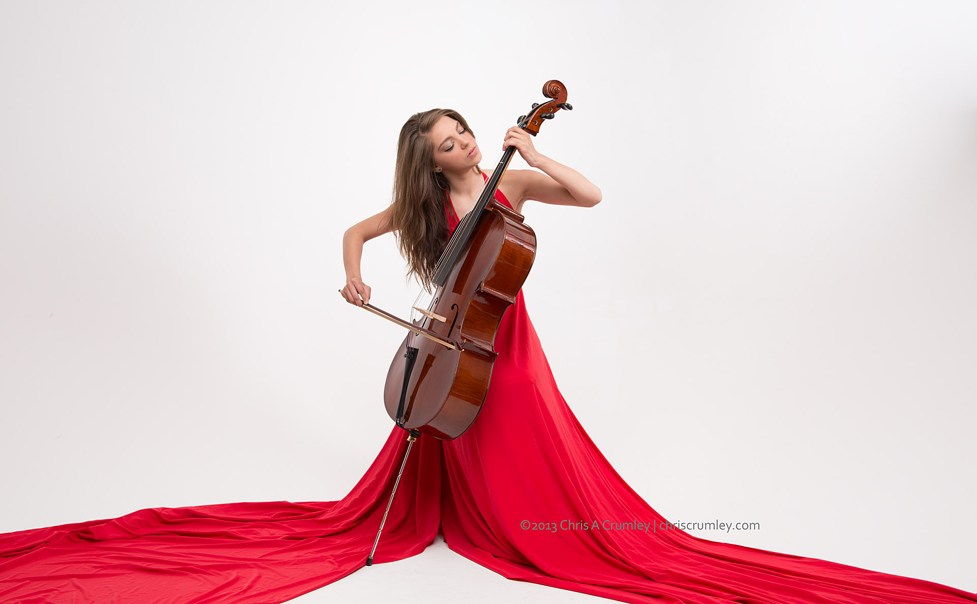 Cello and the Red Dress