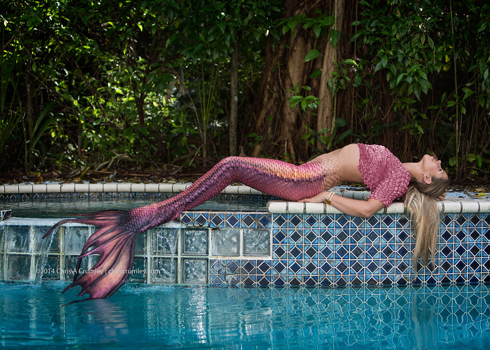 Mermaid in Jungle Pool